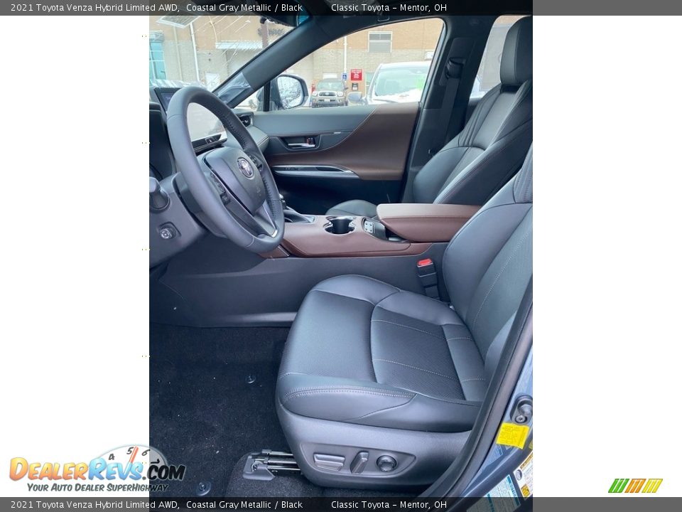 2021 Toyota Venza Hybrid Limited AWD Coastal Gray Metallic / Black Photo #2