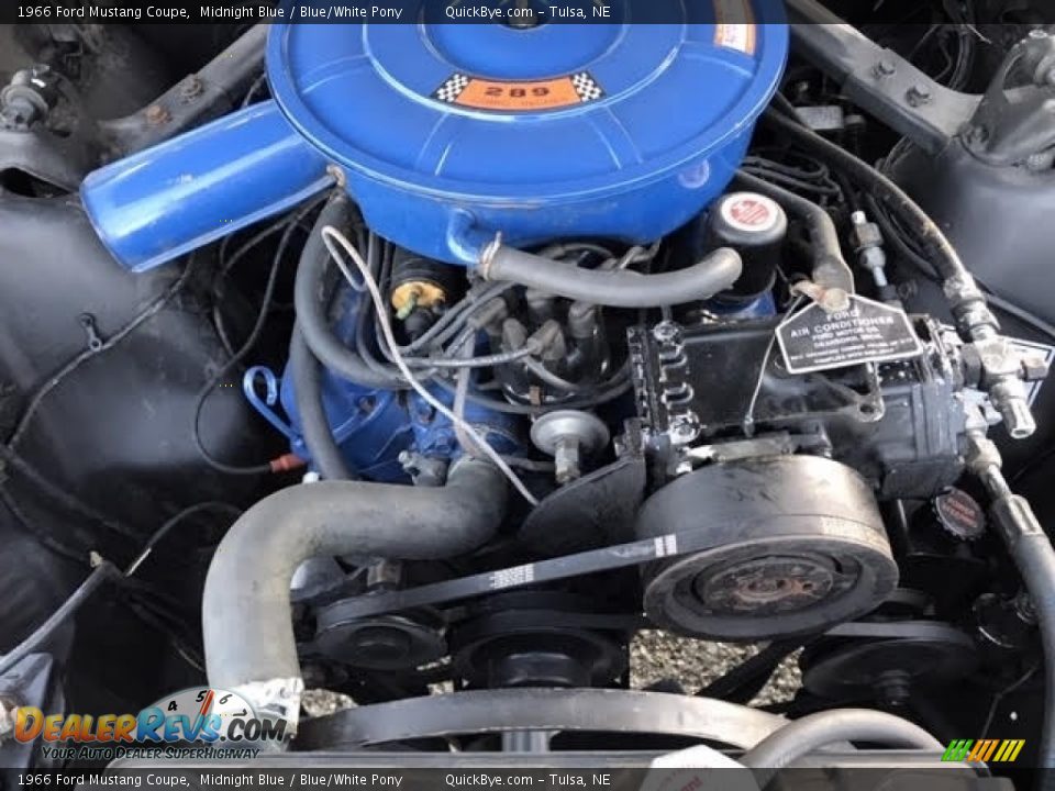 1966 Ford Mustang Coupe 289 V8 Engine Photo #30