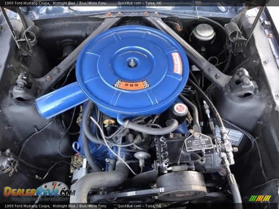 1966 Ford Mustang Coupe 289 V8 Engine Photo #31