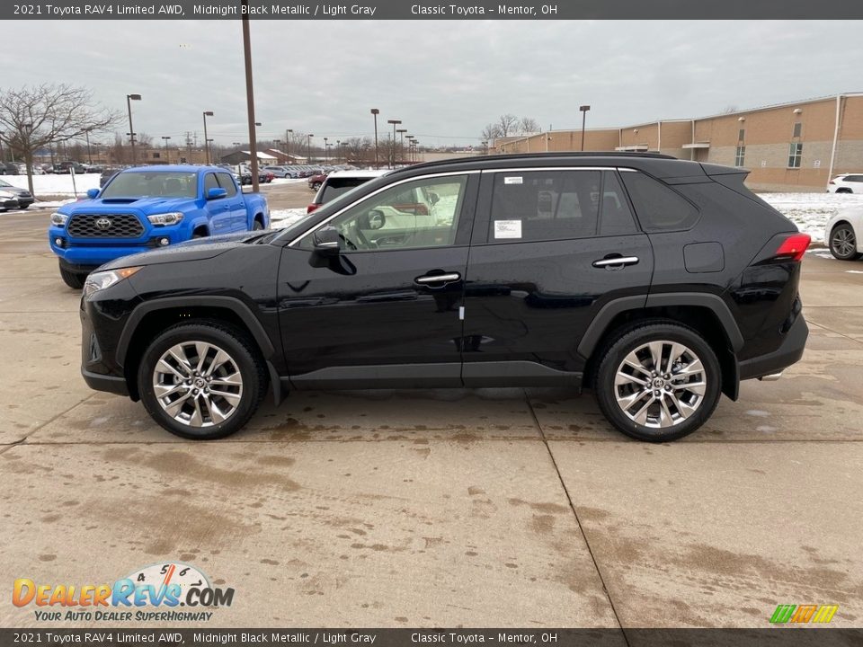 Midnight Black Metallic 2021 Toyota RAV4 Limited AWD Photo #1