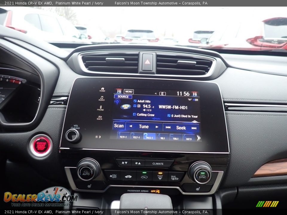2021 Honda CR-V EX AWD Platinum White Pearl / Ivory Photo #14