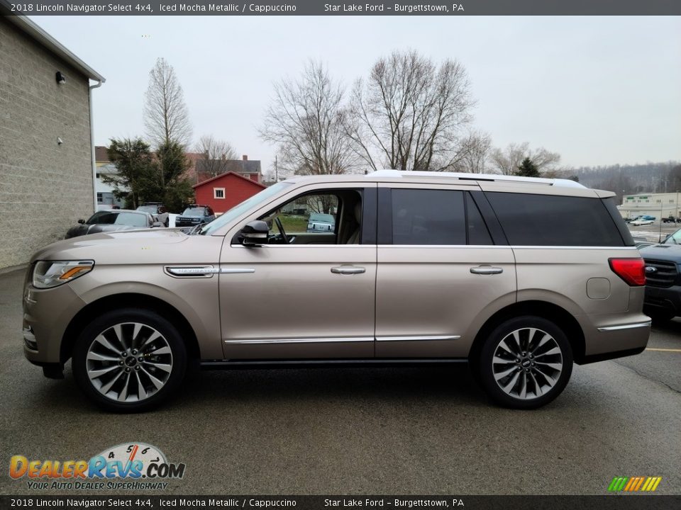 2018 Lincoln Navigator Select 4x4 Iced Mocha Metallic / Cappuccino Photo #2