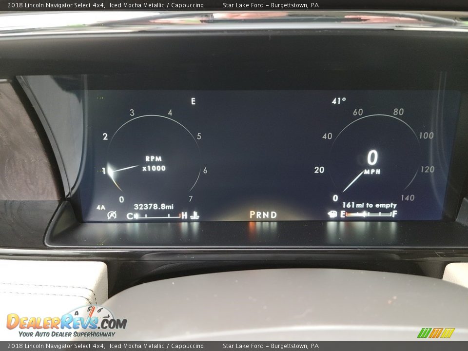 2018 Lincoln Navigator Select 4x4 Gauges Photo #7