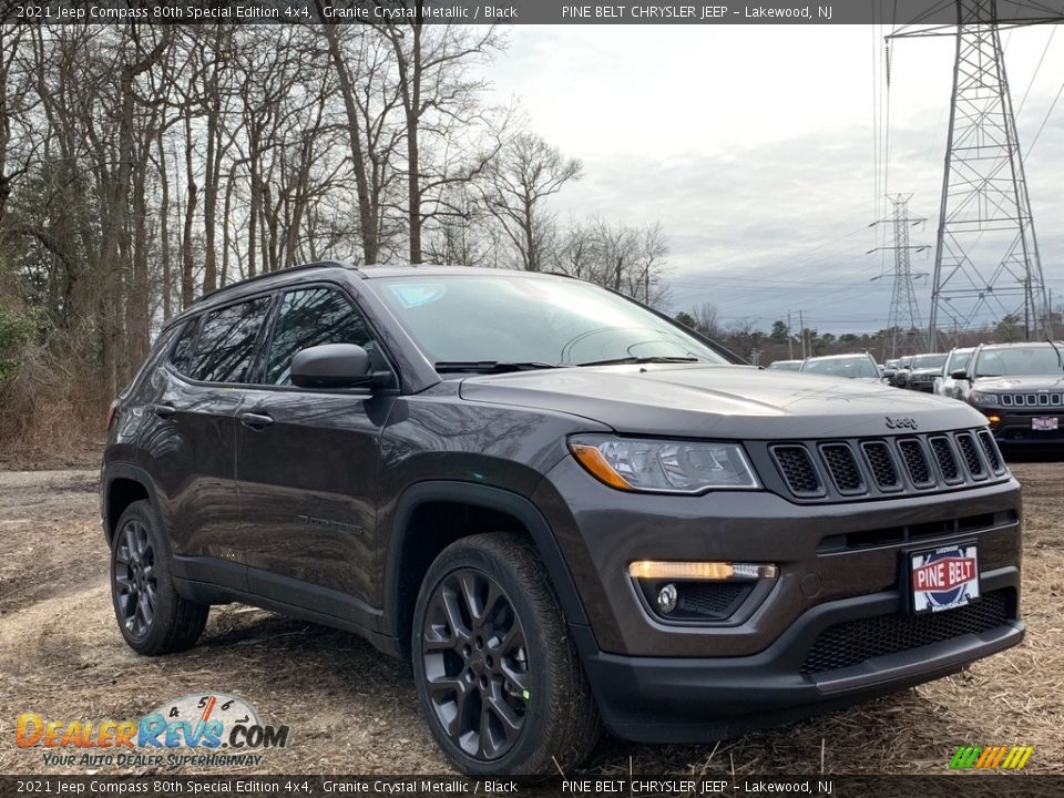 2021 Jeep Compass 80th Special Edition 4x4 Granite Crystal Metallic / Black Photo #1