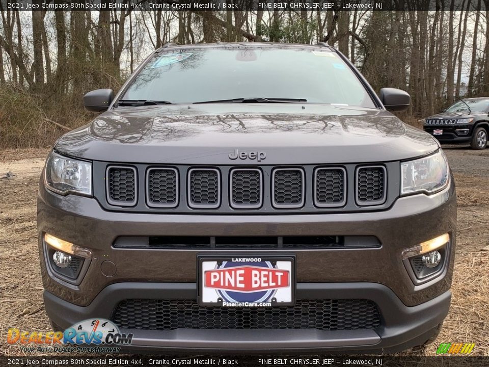 2021 Jeep Compass 80th Special Edition 4x4 Granite Crystal Metallic / Black Photo #3