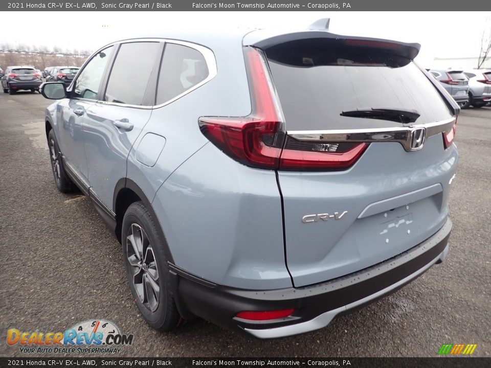 2021 Honda CR-V EX-L AWD Sonic Gray Pearl / Black Photo #3