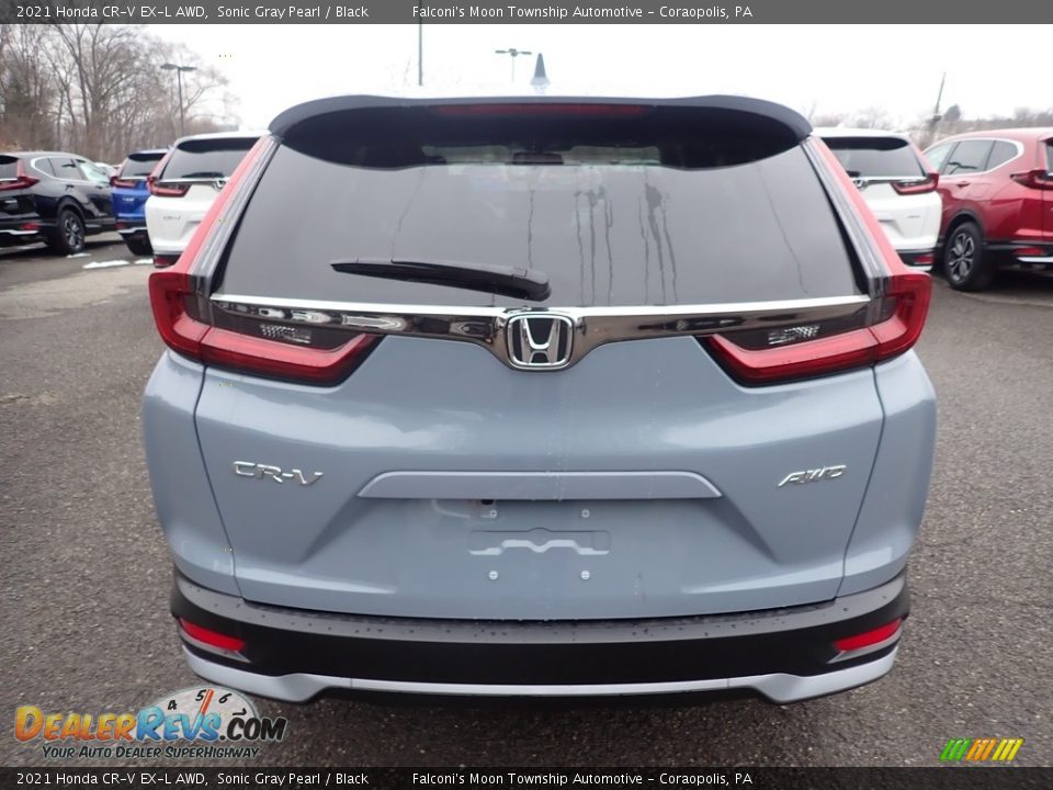 2021 Honda CR-V EX-L AWD Sonic Gray Pearl / Black Photo #4