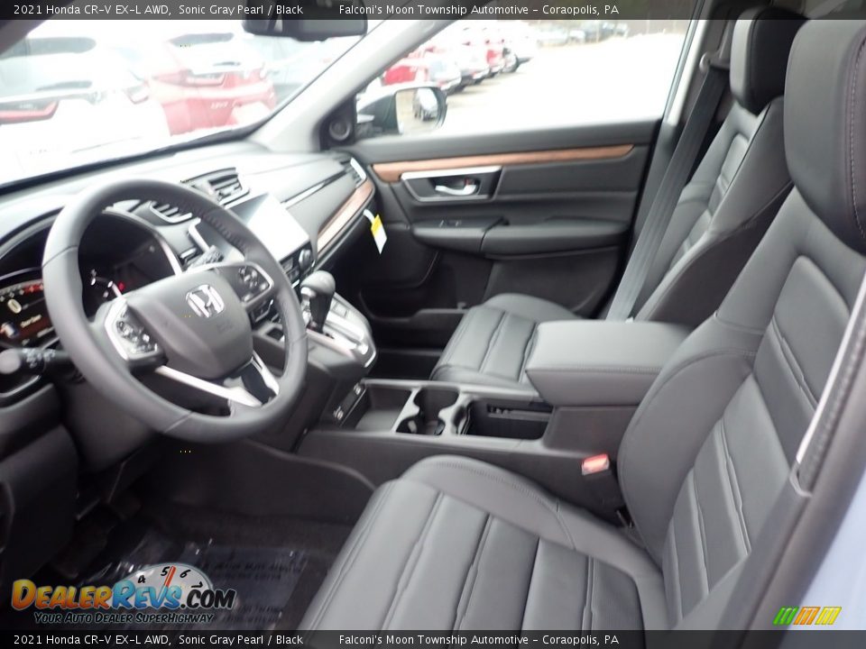 Front Seat of 2021 Honda CR-V EX-L AWD Photo #8