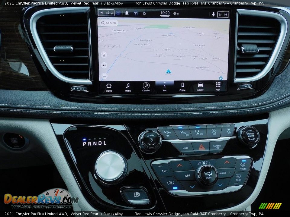 Navigation of 2021 Chrysler Pacifica Limited AWD Photo #18