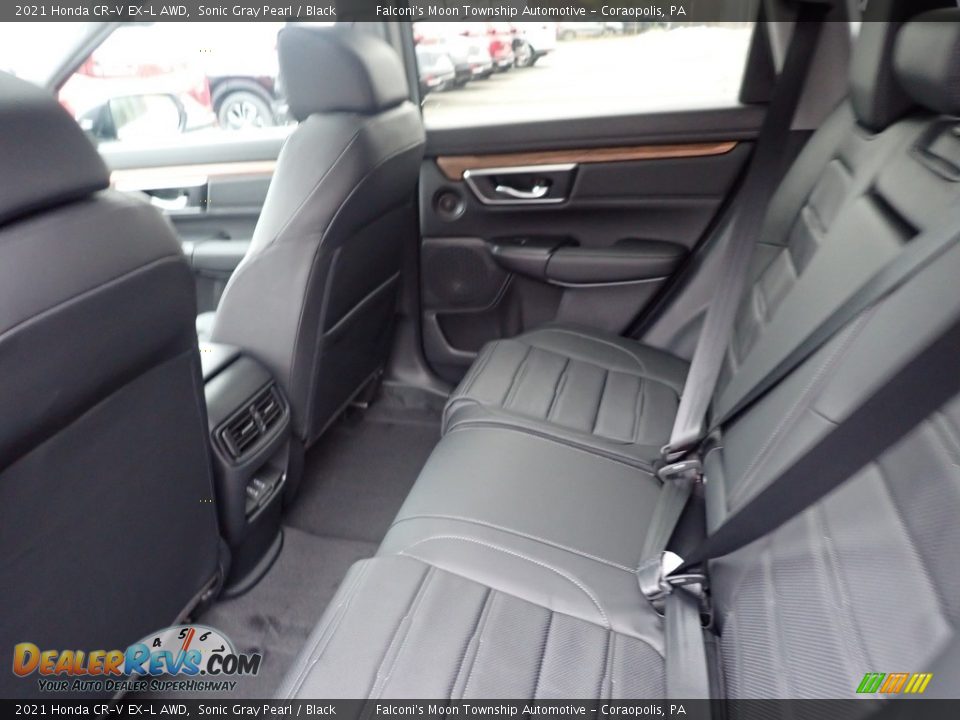 Rear Seat of 2021 Honda CR-V EX-L AWD Photo #9