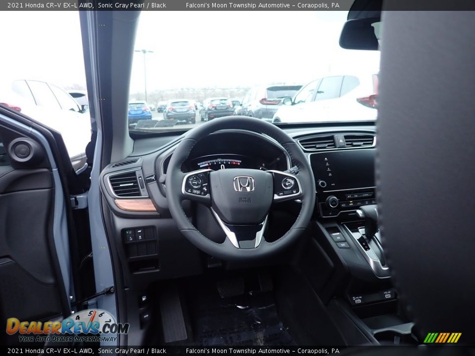 Dashboard of 2021 Honda CR-V EX-L AWD Photo #10