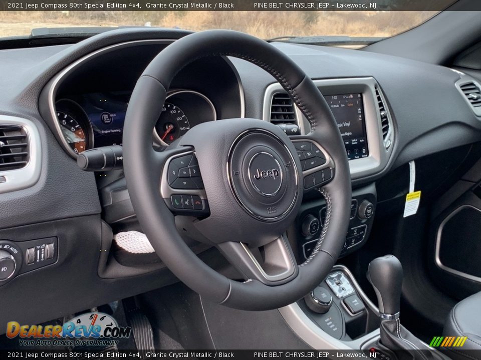 2021 Jeep Compass 80th Special Edition 4x4 Granite Crystal Metallic / Black Photo #12