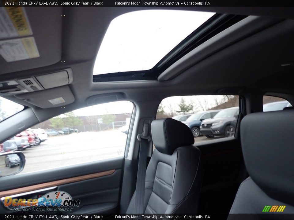 2021 Honda CR-V EX-L AWD Sonic Gray Pearl / Black Photo #13