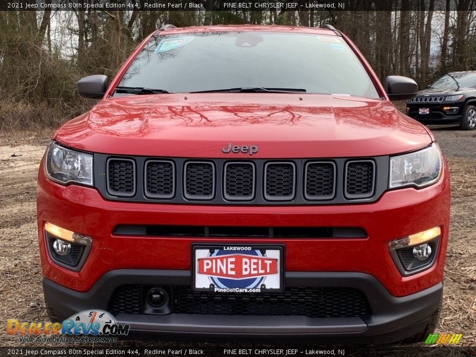 2021 Jeep Compass 80th Special Edition 4x4 Redline Pearl / Black Photo #3