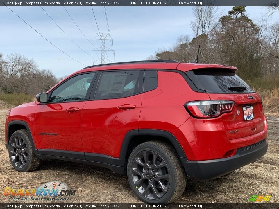 2021 Jeep Compass 80th Special Edition 4x4 Redline Pearl / Black Photo #6