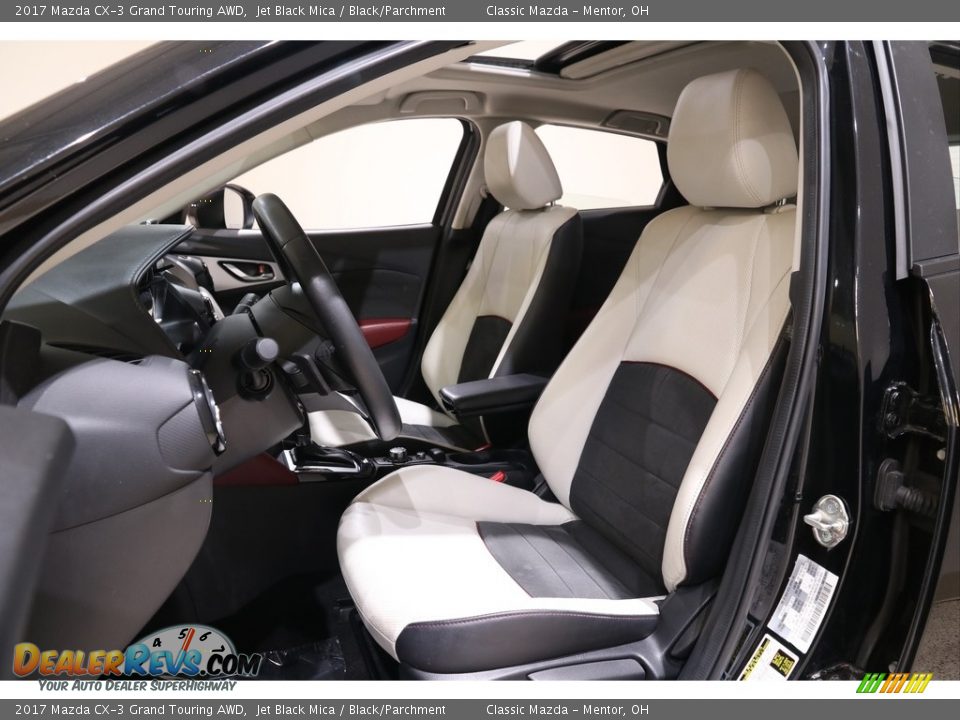 2017 Mazda CX-3 Grand Touring AWD Jet Black Mica / Black/Parchment Photo #5