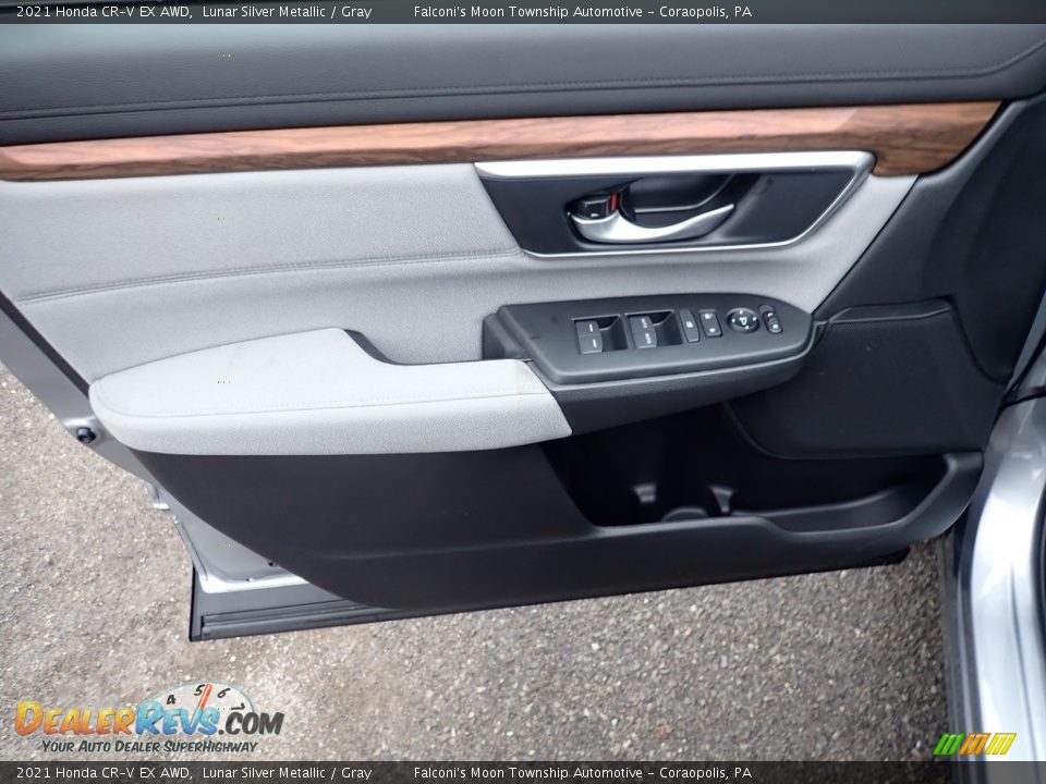 2021 Honda CR-V EX AWD Lunar Silver Metallic / Gray Photo #10