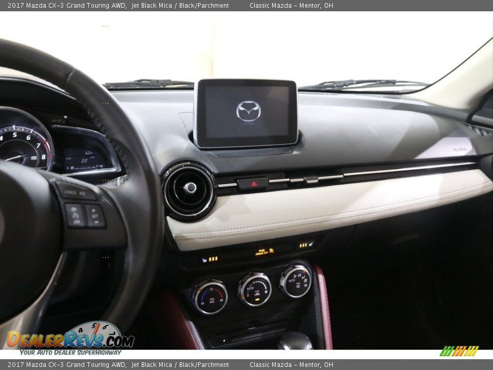 2017 Mazda CX-3 Grand Touring AWD Jet Black Mica / Black/Parchment Photo #9