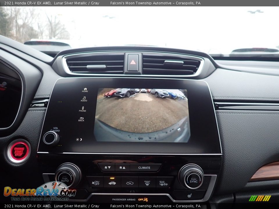 2021 Honda CR-V EX AWD Lunar Silver Metallic / Gray Photo #14