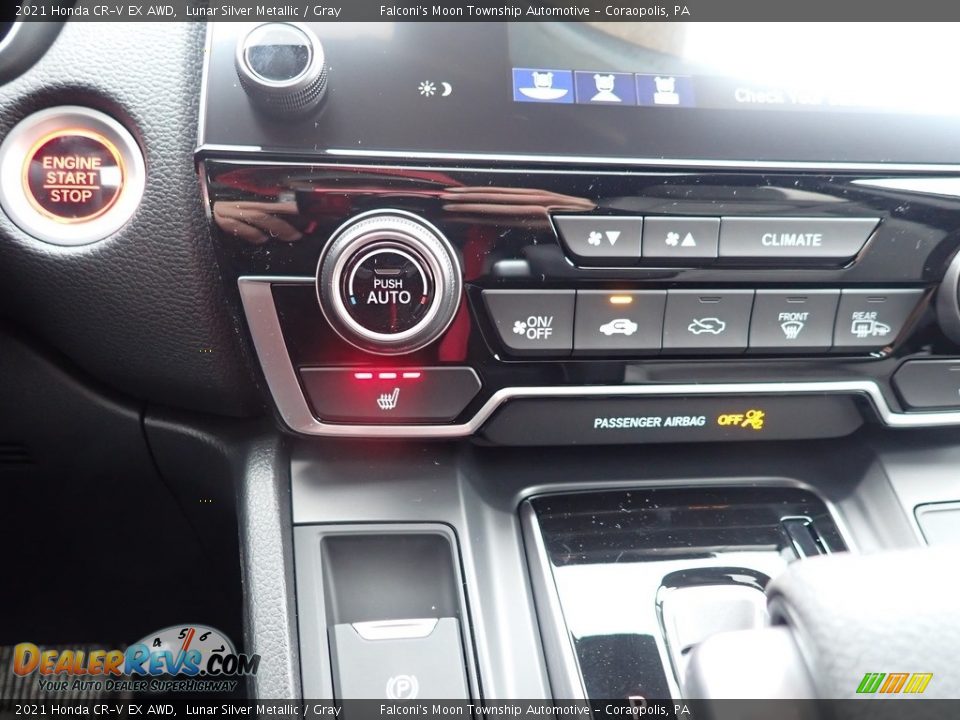 2021 Honda CR-V EX AWD Lunar Silver Metallic / Gray Photo #15
