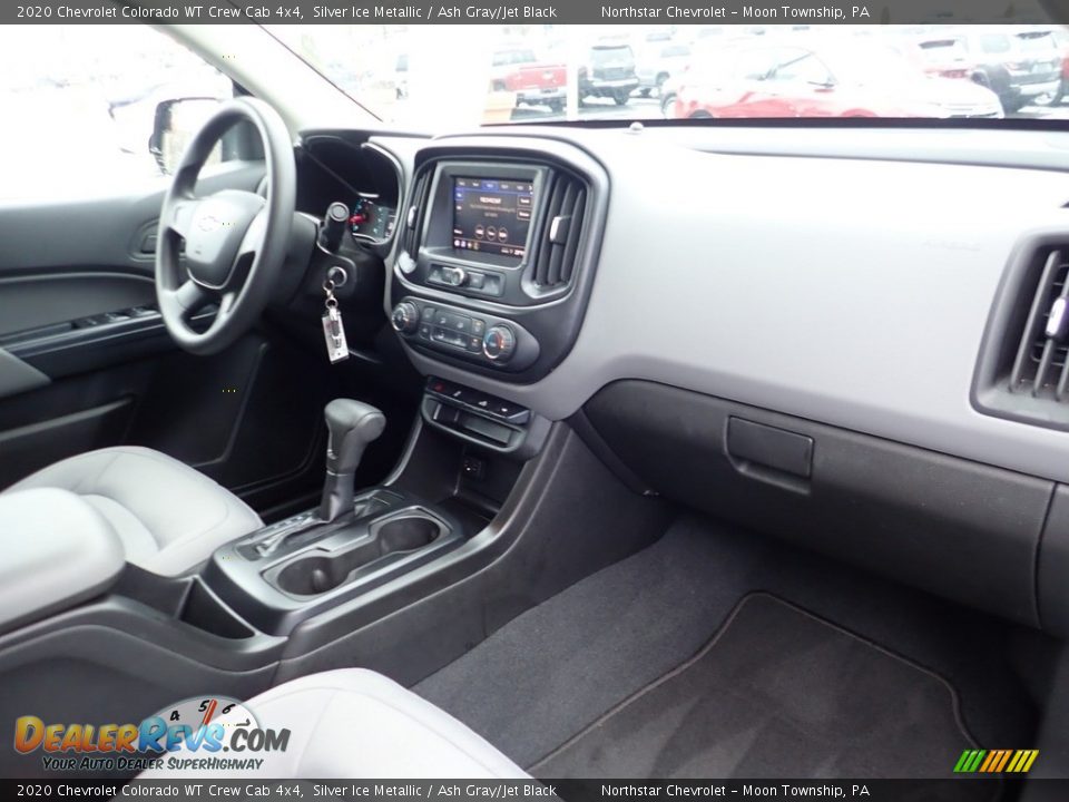 2020 Chevrolet Colorado WT Crew Cab 4x4 Silver Ice Metallic / Ash Gray/Jet Black Photo #15