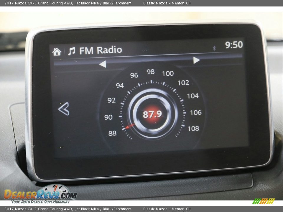 2017 Mazda CX-3 Grand Touring AWD Jet Black Mica / Black/Parchment Photo #12