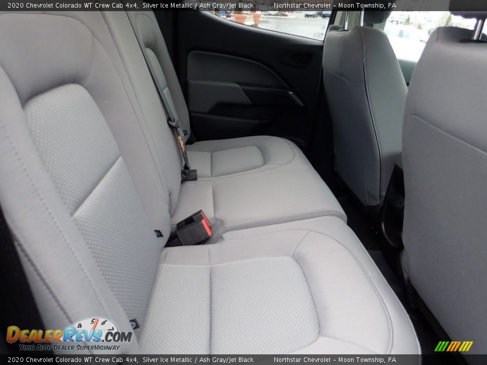 2020 Chevrolet Colorado WT Crew Cab 4x4 Silver Ice Metallic / Ash Gray/Jet Black Photo #17