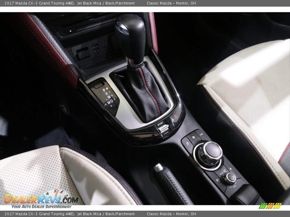2017 Mazda CX-3 Grand Touring AWD Jet Black Mica / Black/Parchment Photo #13