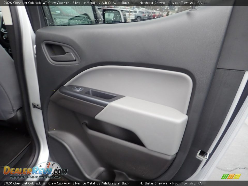 2020 Chevrolet Colorado WT Crew Cab 4x4 Silver Ice Metallic / Ash Gray/Jet Black Photo #18