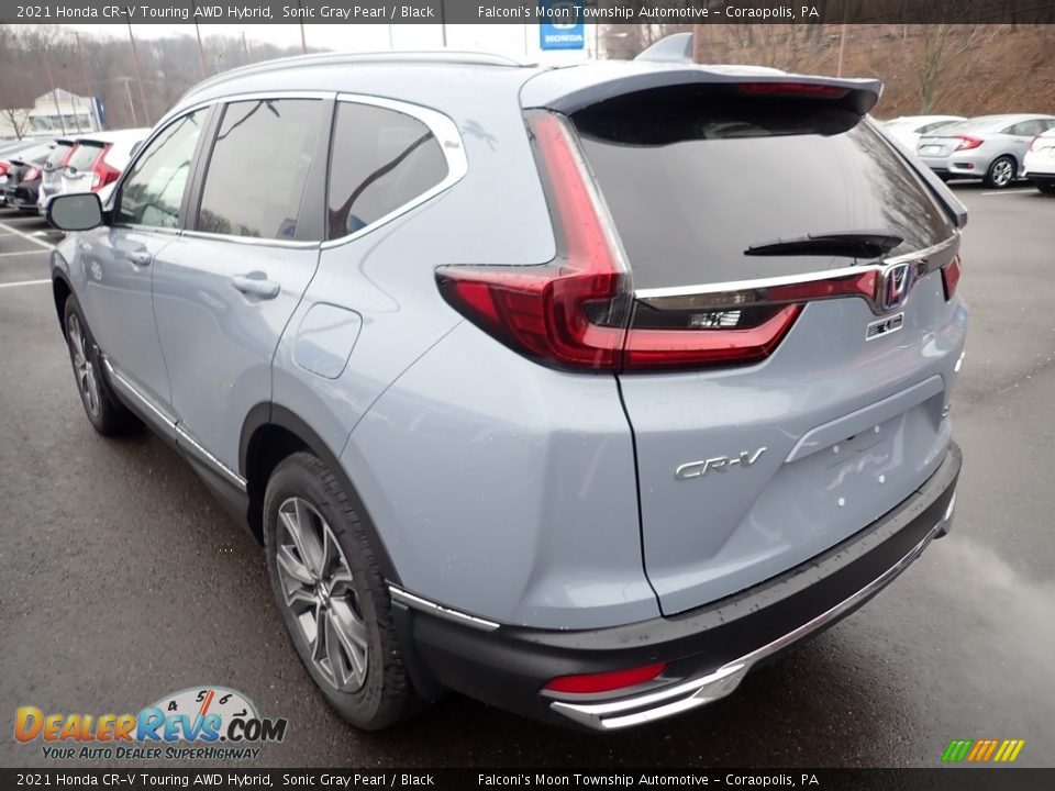 2021 Honda CR-V Touring AWD Hybrid Sonic Gray Pearl / Black Photo #4