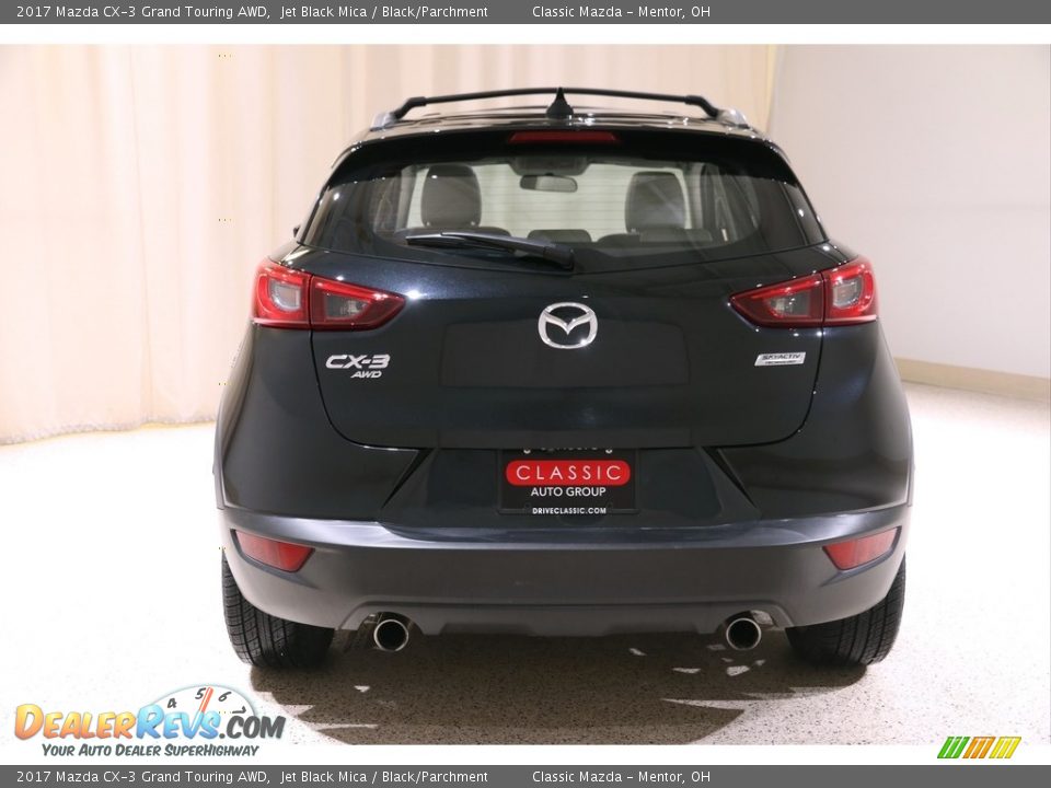 2017 Mazda CX-3 Grand Touring AWD Jet Black Mica / Black/Parchment Photo #17