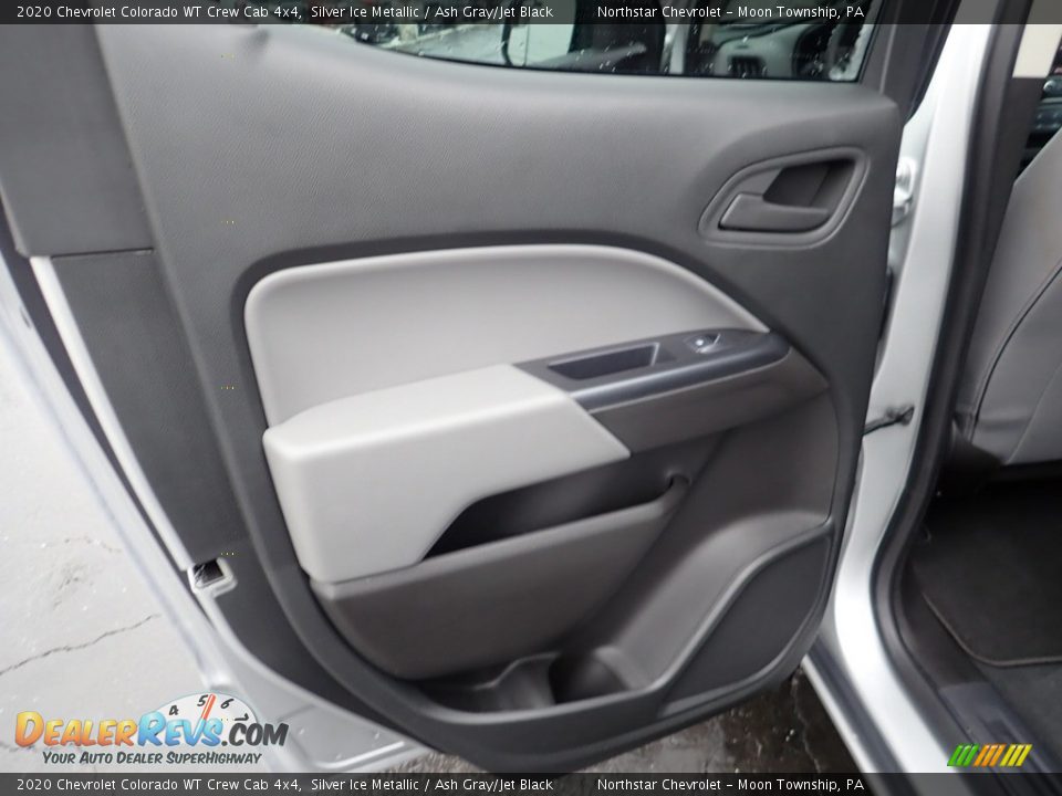 2020 Chevrolet Colorado WT Crew Cab 4x4 Silver Ice Metallic / Ash Gray/Jet Black Photo #22