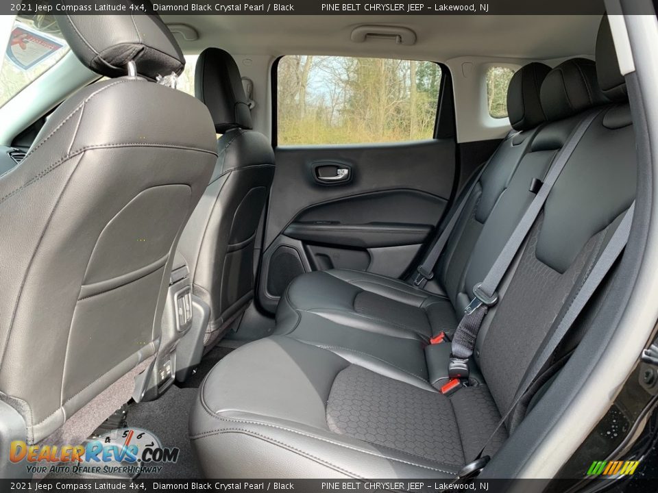 Rear Seat of 2021 Jeep Compass Latitude 4x4 Photo #9
