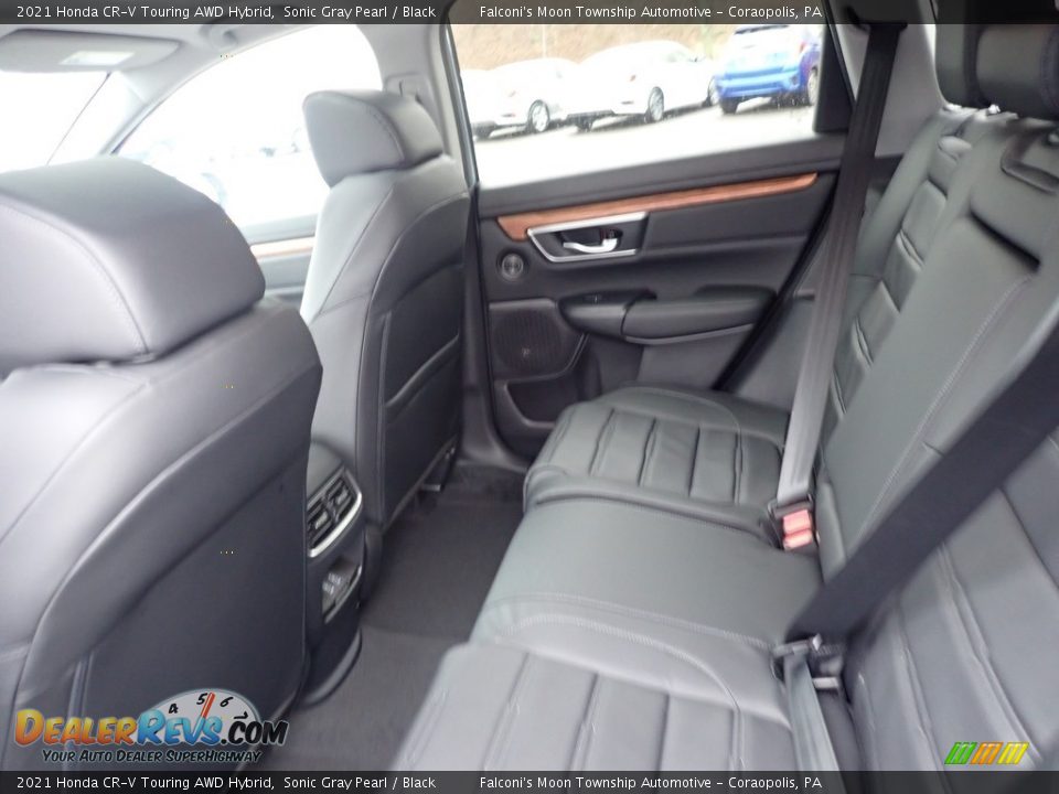 Rear Seat of 2021 Honda CR-V Touring AWD Hybrid Photo #10