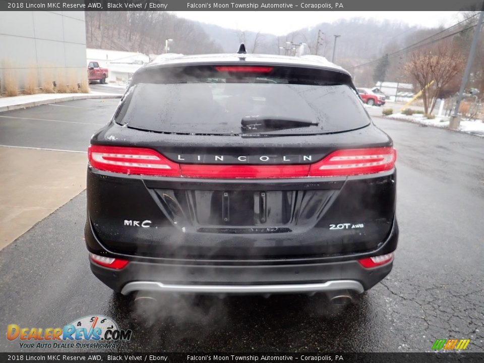 2018 Lincoln MKC Reserve AWD Black Velvet / Ebony Photo #3