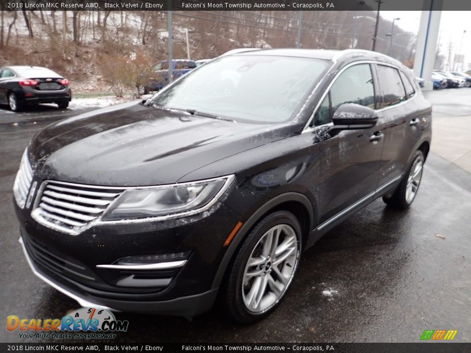 2018 Lincoln MKC Reserve AWD Black Velvet / Ebony Photo #7