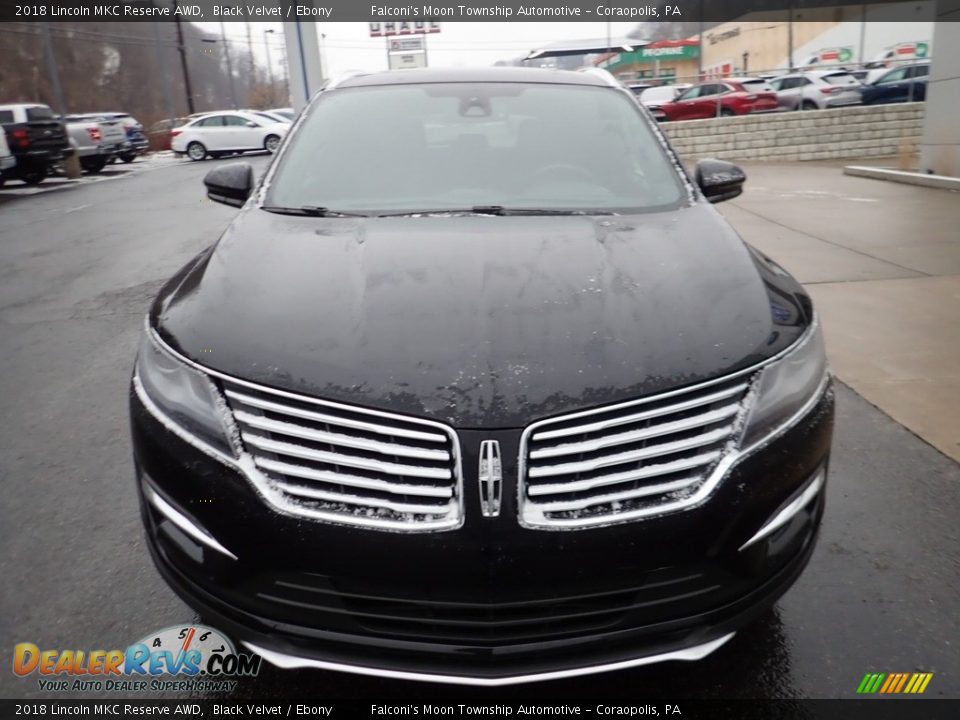 2018 Lincoln MKC Reserve AWD Black Velvet / Ebony Photo #8