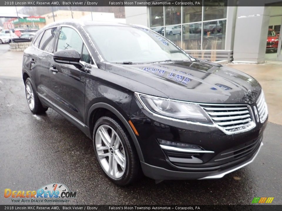 2018 Lincoln MKC Reserve AWD Black Velvet / Ebony Photo #9