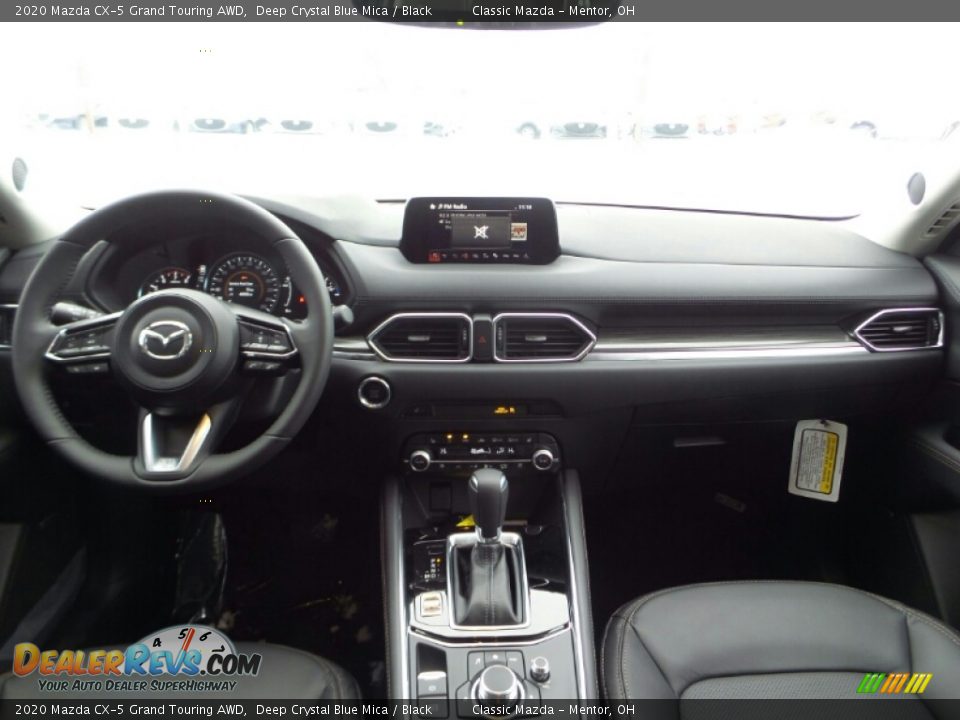 2020 Mazda CX-5 Grand Touring AWD Deep Crystal Blue Mica / Black Photo #5