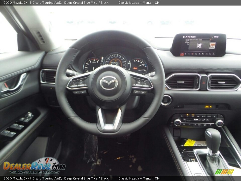 2020 Mazda CX-5 Grand Touring AWD Deep Crystal Blue Mica / Black Photo #6