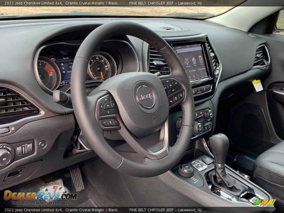 2021 Jeep Cherokee Limited 4x4 Granite Crystal Metallic / Black Photo #12