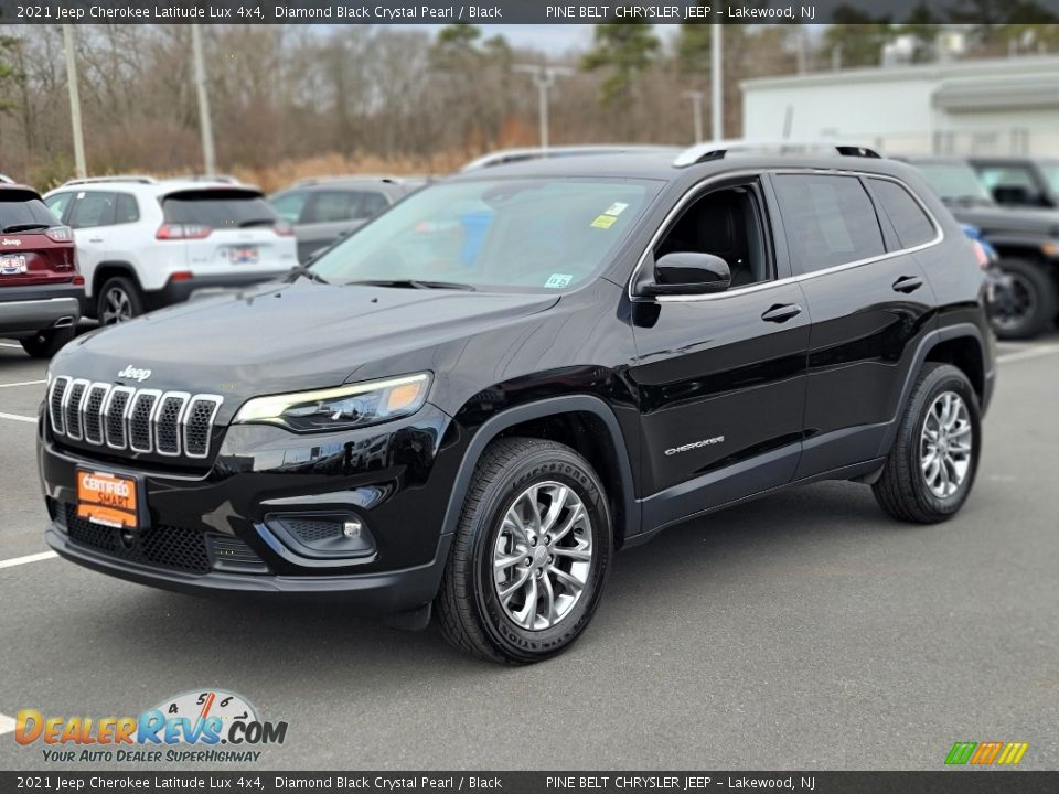 Front 3/4 View of 2021 Jeep Cherokee Latitude Lux 4x4 Photo #16