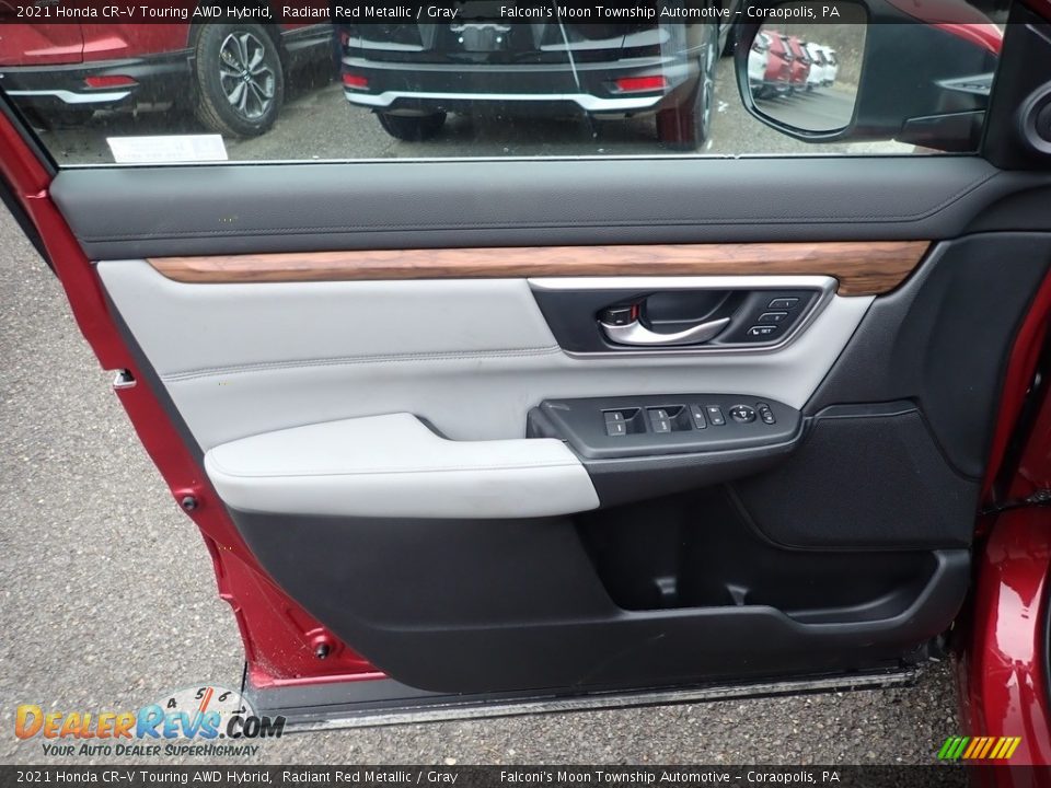 Door Panel of 2021 Honda CR-V Touring AWD Hybrid Photo #11