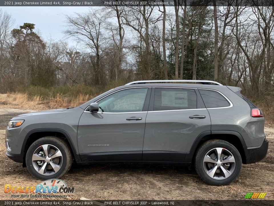 Sting-Gray 2021 Jeep Cherokee Limited 4x4 Photo #4