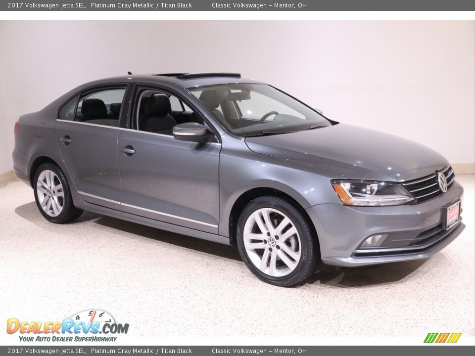 Platinum Gray Metallic 2017 Volkswagen Jetta SEL Photo #1