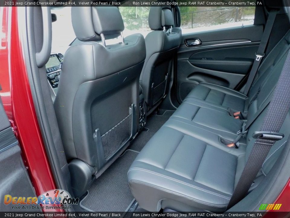 Rear Seat of 2021 Jeep Grand Cherokee Limited 4x4 Photo #12