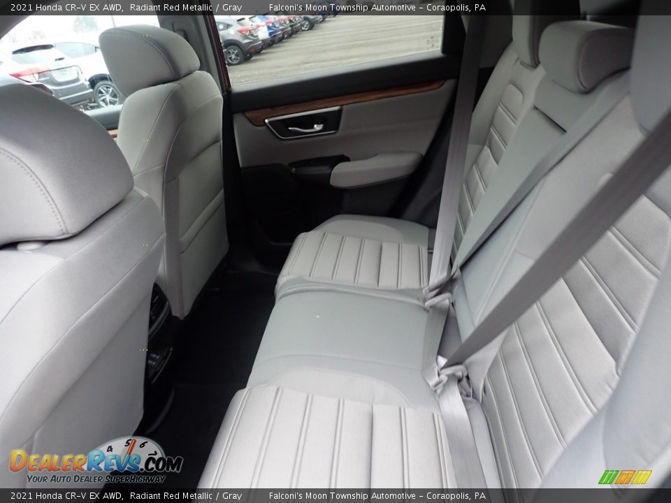 2021 Honda CR-V EX AWD Radiant Red Metallic / Gray Photo #9