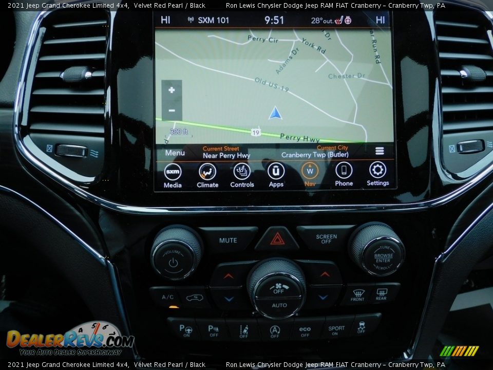 Navigation of 2021 Jeep Grand Cherokee Limited 4x4 Photo #16