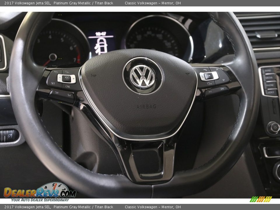 2017 Volkswagen Jetta SEL Steering Wheel Photo #7