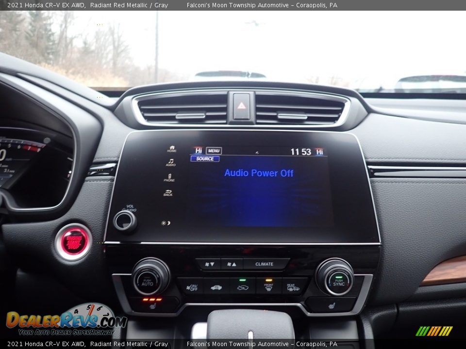 2021 Honda CR-V EX AWD Radiant Red Metallic / Gray Photo #14